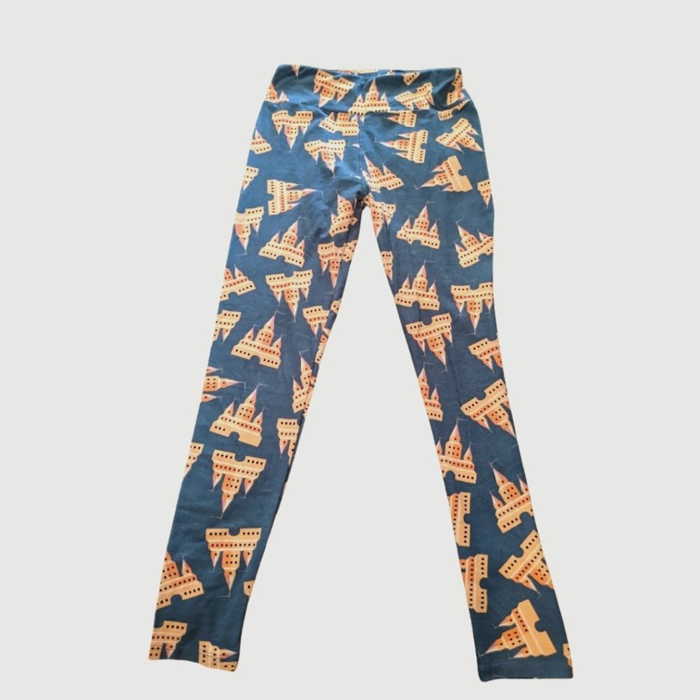 LuLaRoe Castle leggings OS New W/O Tags